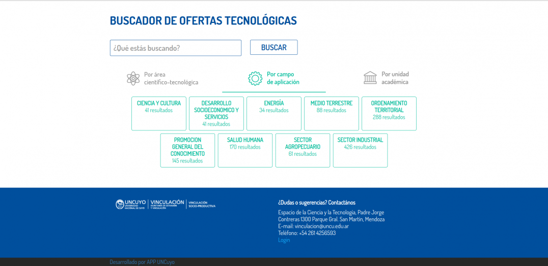 imagen Plataforma de Oferta Tecnológica