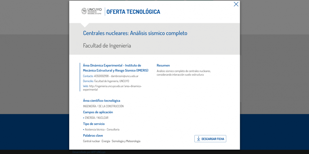 imagen Plataforma de Oferta Tecnológica