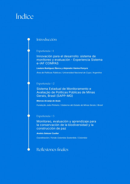 imagen Nueva publicación del APP sobre iniciativas latinoamericanas de Monitoreo y Evaluación reconocidas por el BID en gestión para resultados