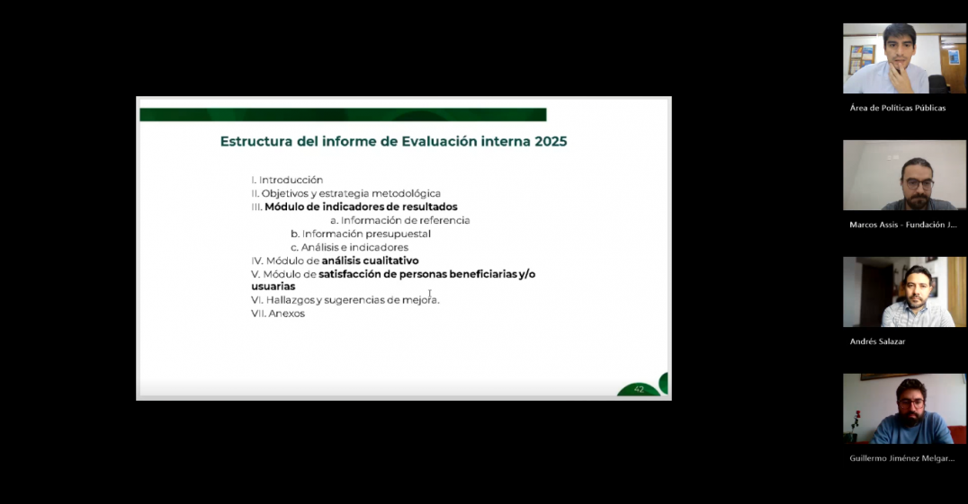 imagen El Área de Políticas Públicas lideró una Mesa redonda en la Semana Internacional de la Evaluación 2025 