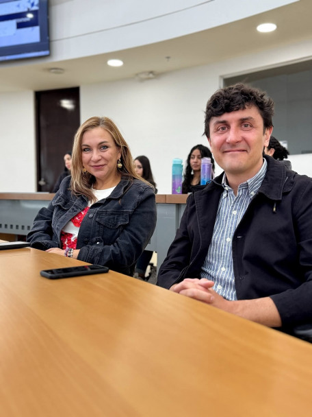 imagen Destacada participación internacional: la Universidad Militar Nueva Granada recibió al Dr. Alejandro Belmonte, especialista en Políticas Públicas