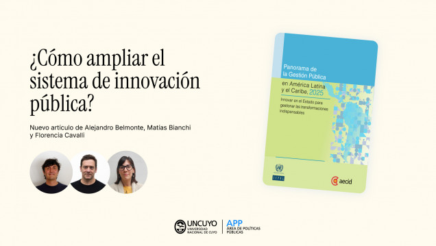 imagen Ampliar el sistema de innovación pública: colaboración, democracia y desarrollo para reducir la desigualdad.