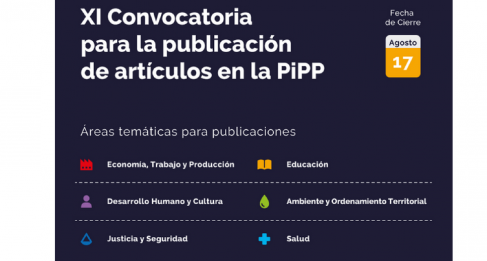 imagen XI Convocatoria para la publicación de artículos en la PiPP