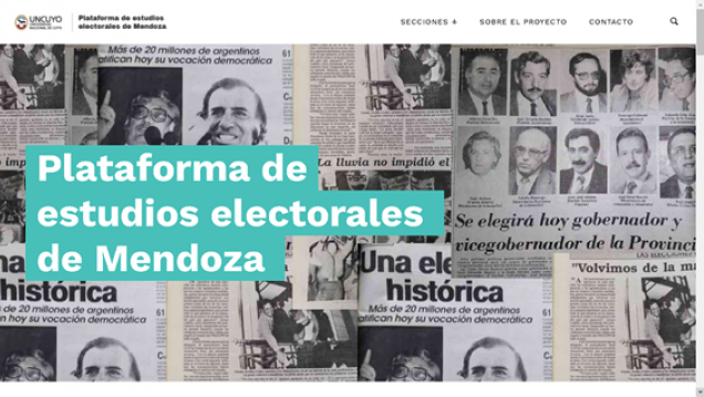 imagen Se presentó la Plataforma de Estudios Electorales de Mendoza