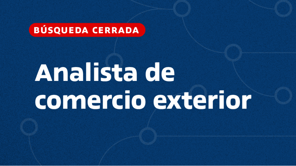 imagen Analista de Comercio Exterior - Despachante de Aduana