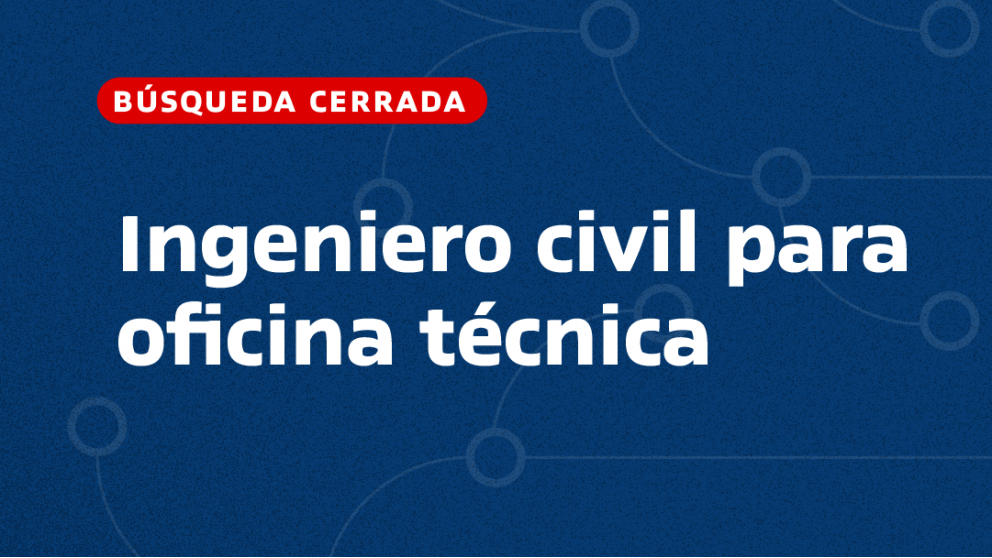 imagen Ingeniero Civil para oficina técnica