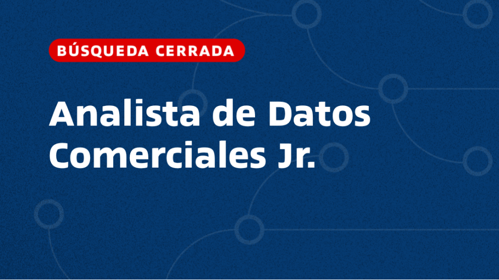 imagen Analista de Datos Comerciales Jr.