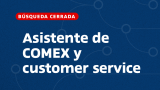 imagen Asistente de COMEX y Customer Service para Bodega