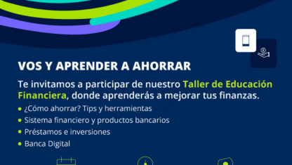 imagen Educación financiera ¡aprendé a ahorrar!