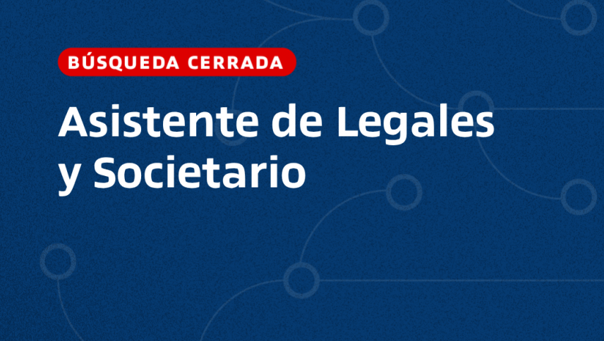 imagen Asistente de Legales y Societario