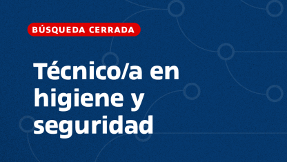 imagen Técnico/a en Higiene y Seguridad
