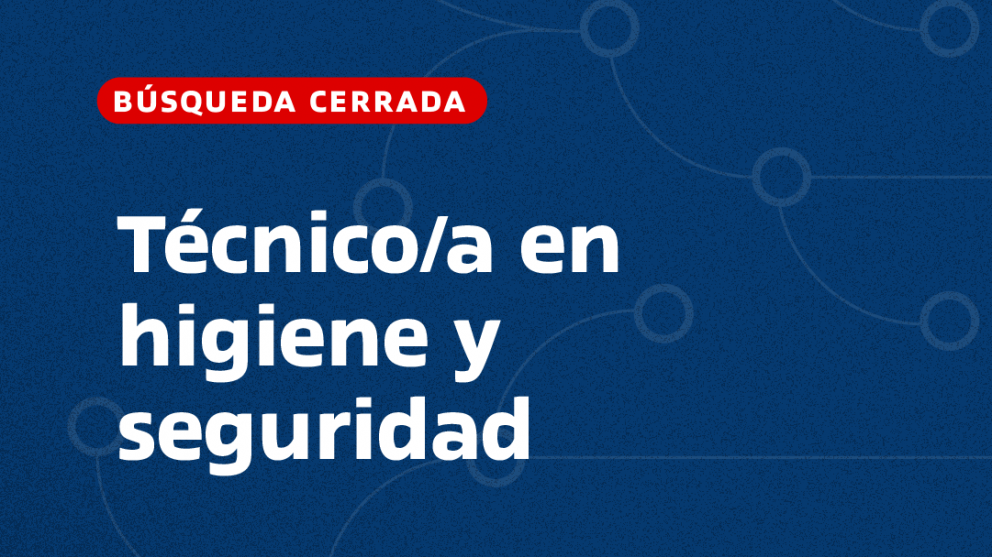 imagen Técnico/a en Higiene y Seguridad
