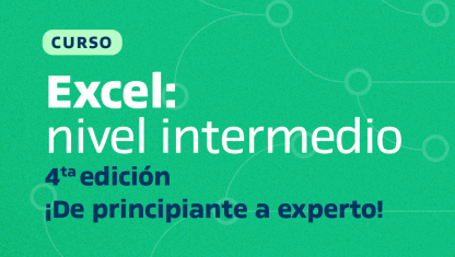 imagen Excel de principiante a experto. Nivel intermedio.