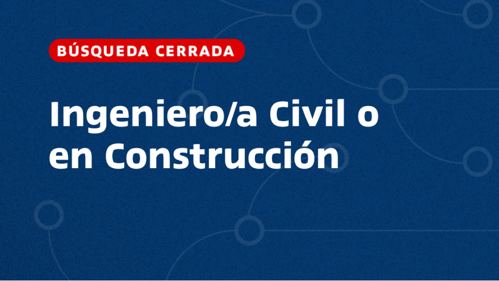 imagen Ingeniero/a Civil o en Construcción
