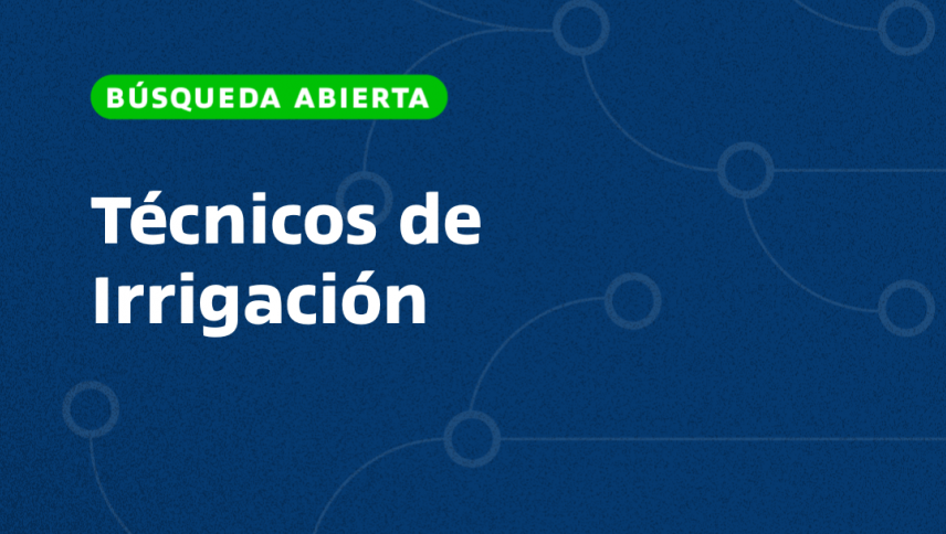 imagen Técnicos de Irrigación