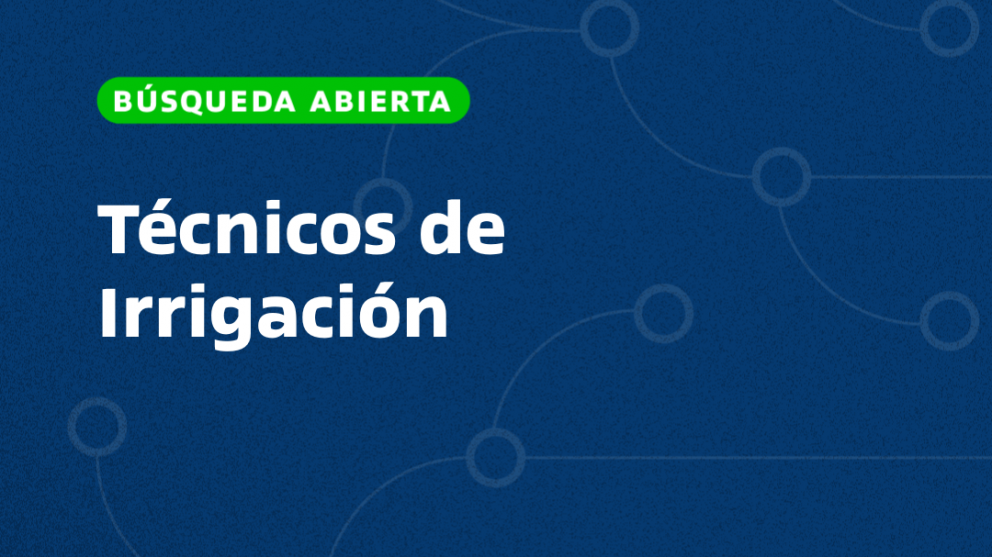 imagen Técnicos de Irrigación