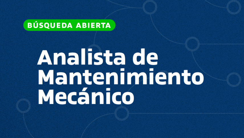 imagen Analista de Mantenimiento Mecánico