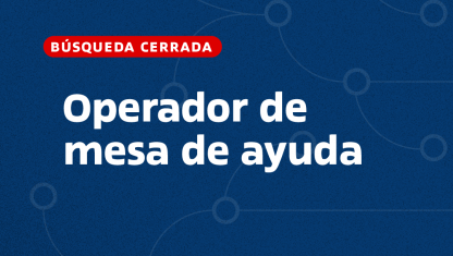 imagen Operador de Mesa de Ayuda