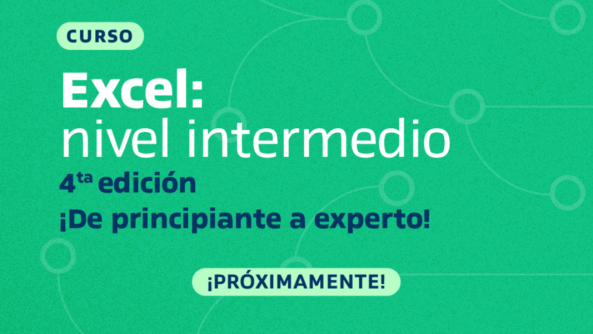 imagen Excel de principiante a experto. Nivel intermedio.