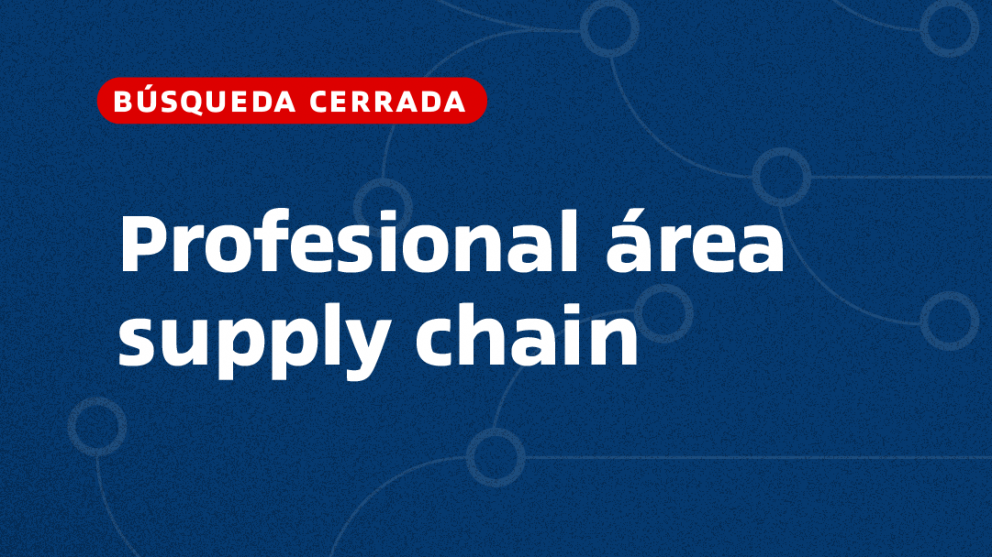 imagen Joven Profesional - Área Supply Chain