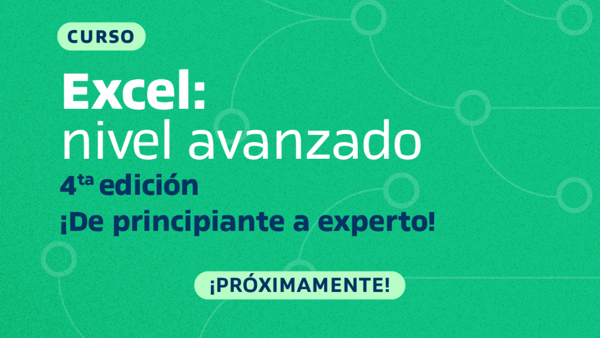 imagen Excel de principiante a experto. Nivel avanzado.