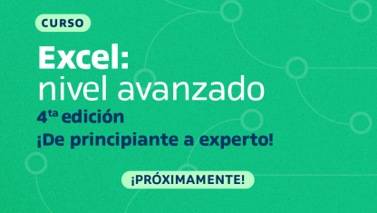 imagen Excel de principiante a experto. Nivel avanzado.