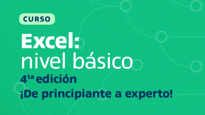 imagen Excel de principiante a experto. Nivel básico. 