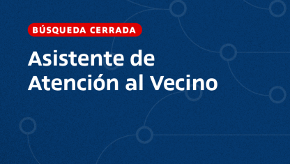 imagen Asistente de Atención al Vecino