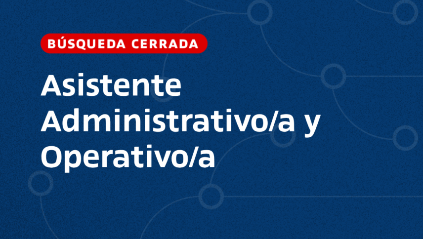 imagen Asistente Administrativo/a y Operativo/a