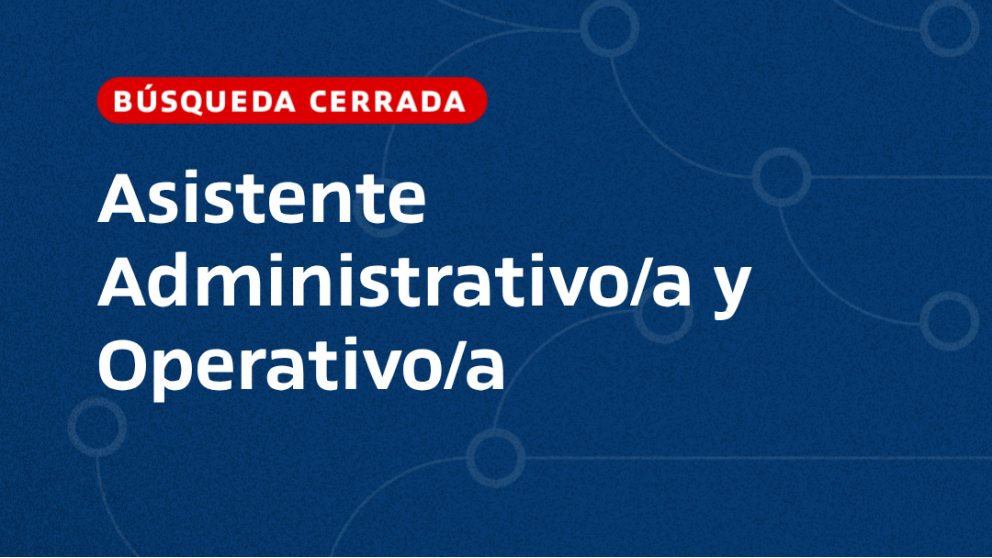 imagen Asistente Administrativo/a y Operativo/a