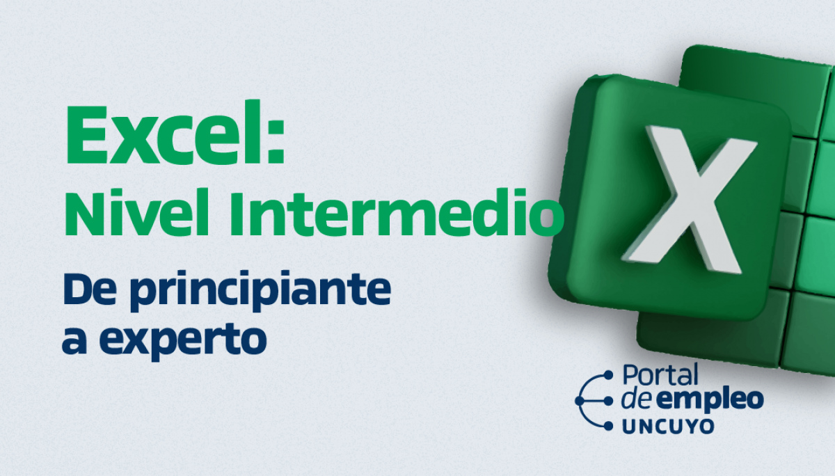 imagen Excel nivel intermedio ¡De principiante a experto!