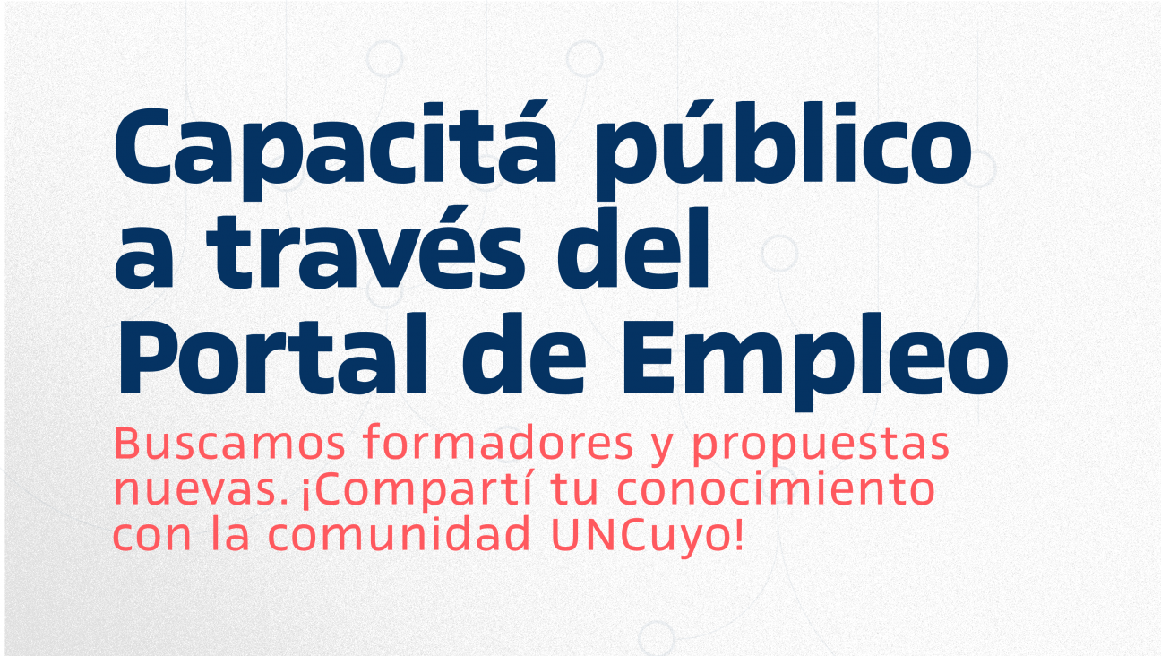 imagen ¿Querés capacitar público a través del Portal de Empleo?