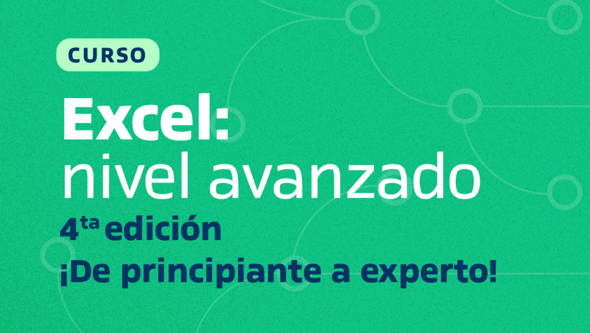 imagen Excel de principiante a experto. Nivel avanzado.