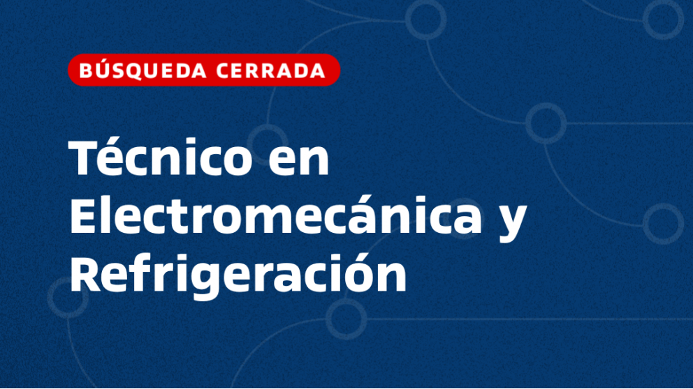 imagen Técnico en Electromecánica y Refrigeración