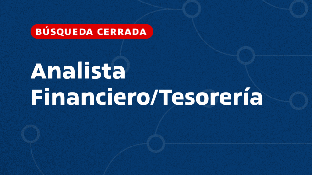 imagen Analista Financiero/Tesorería - Empresa Líder (Mendoza)