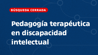 imagen Profesor universitario de pedagogía Terapéutica en discapacidad Intelectual