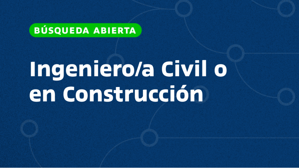 imagen Ingeniero/a Civil o en Construcción