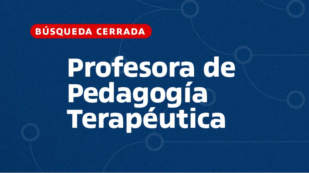 imagen Profesora de Pedagogía Terapéutica 
