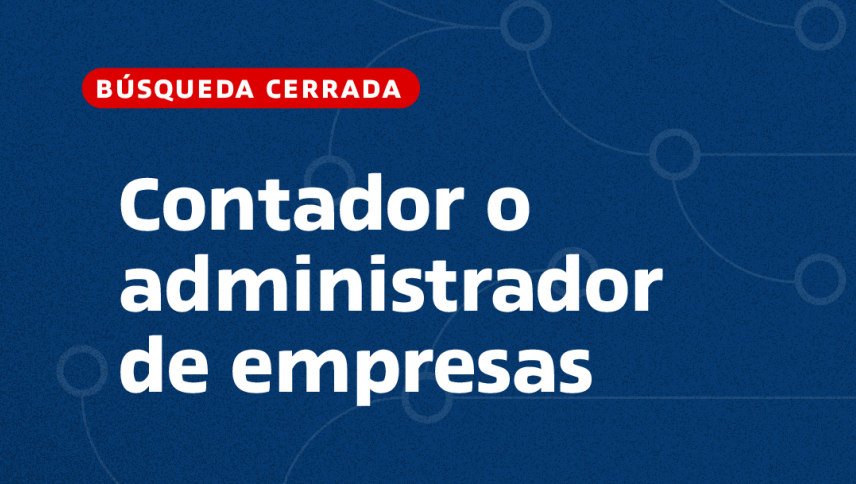 imagen Contador o Administrador de Empresas