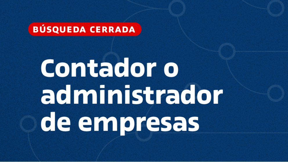 imagen Contador o Administrador de Empresas