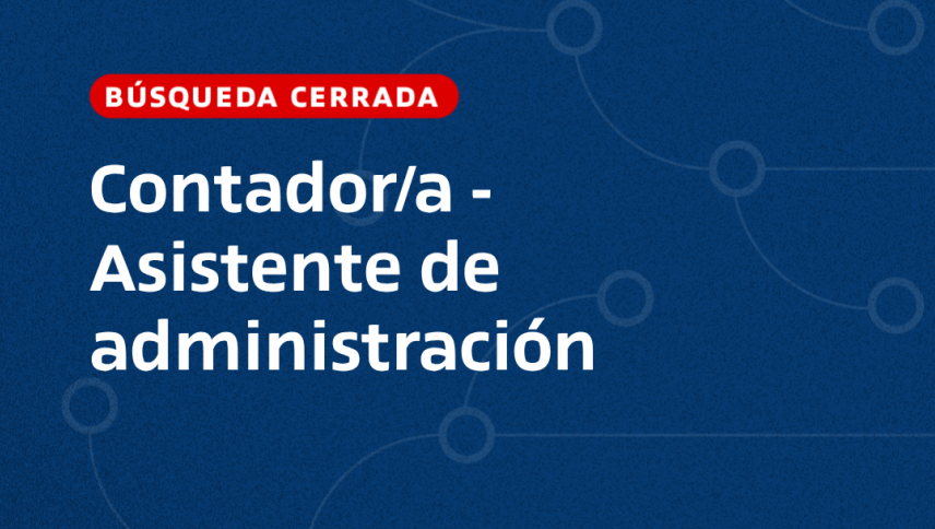 imagen Contador/a - Asistente de administración