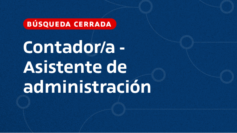 imagen Contador/a - Asistente de administración