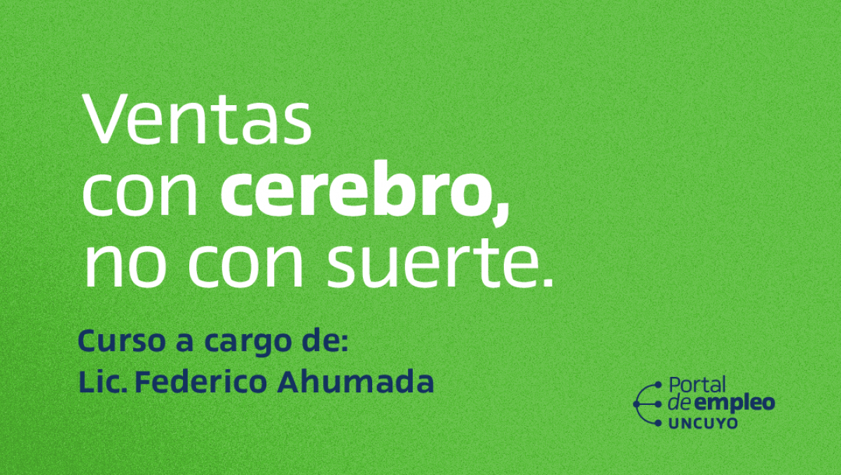 imagen Ventas con cerebro, no con suerte