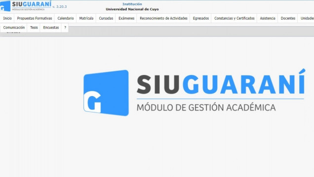 imagen Nuevo SIU-Guaraní para la Comunidad de Posgrado en la UNCuyo