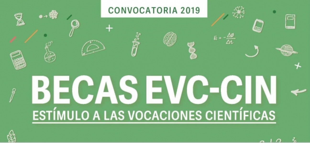 imagen Convocatoria Becas de Estímulo a las Vocaciones Científicas 2019-CIN