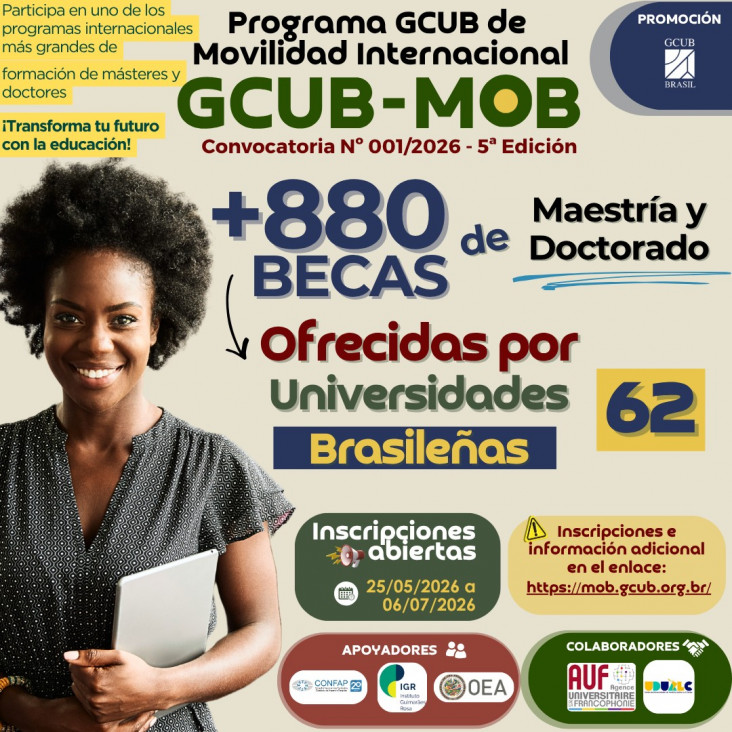 imagen Becas del GCUB-Mob 2027