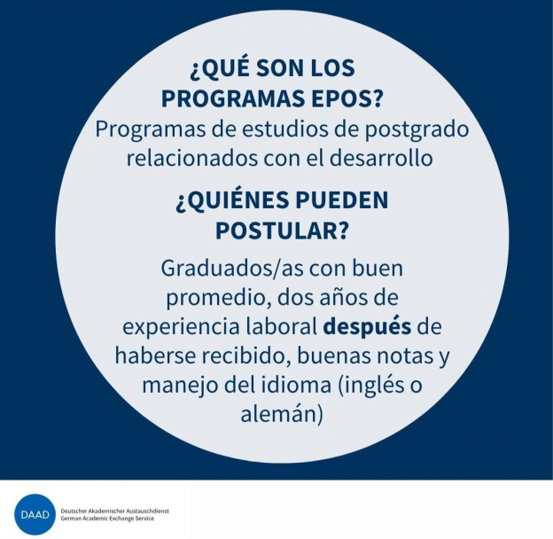 imagen Becas EPOS para posgrados en Alemania