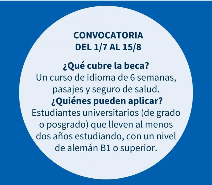 imagen DAAD- Becas para aprender alemán en Alemania