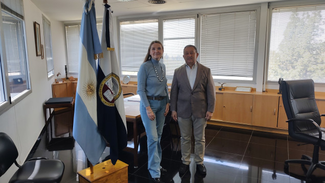 imagen Intendente de Malargüe visitó la UNCUYO