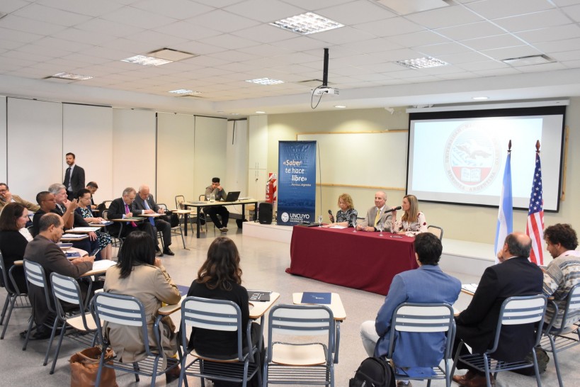 imagen Universidades de Mendoza y de EE.UU impulsarán acciones de internacionalización